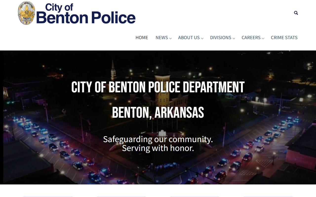 Benton released inmates through the Benton Police Department portal