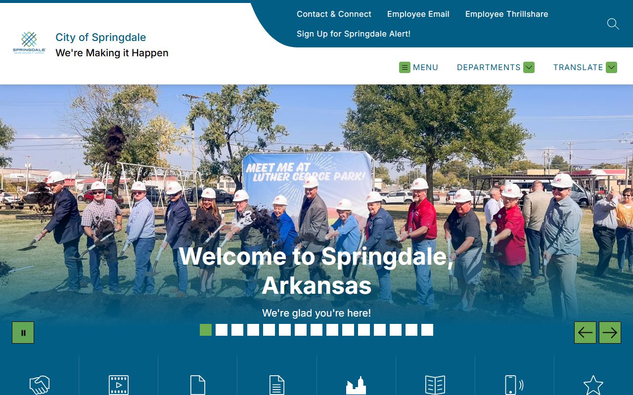 Springdale released inmates city government homepage