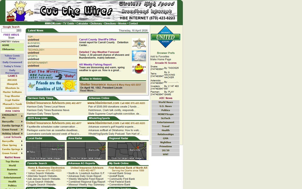 Carroll County released inmates sheriff's office info page