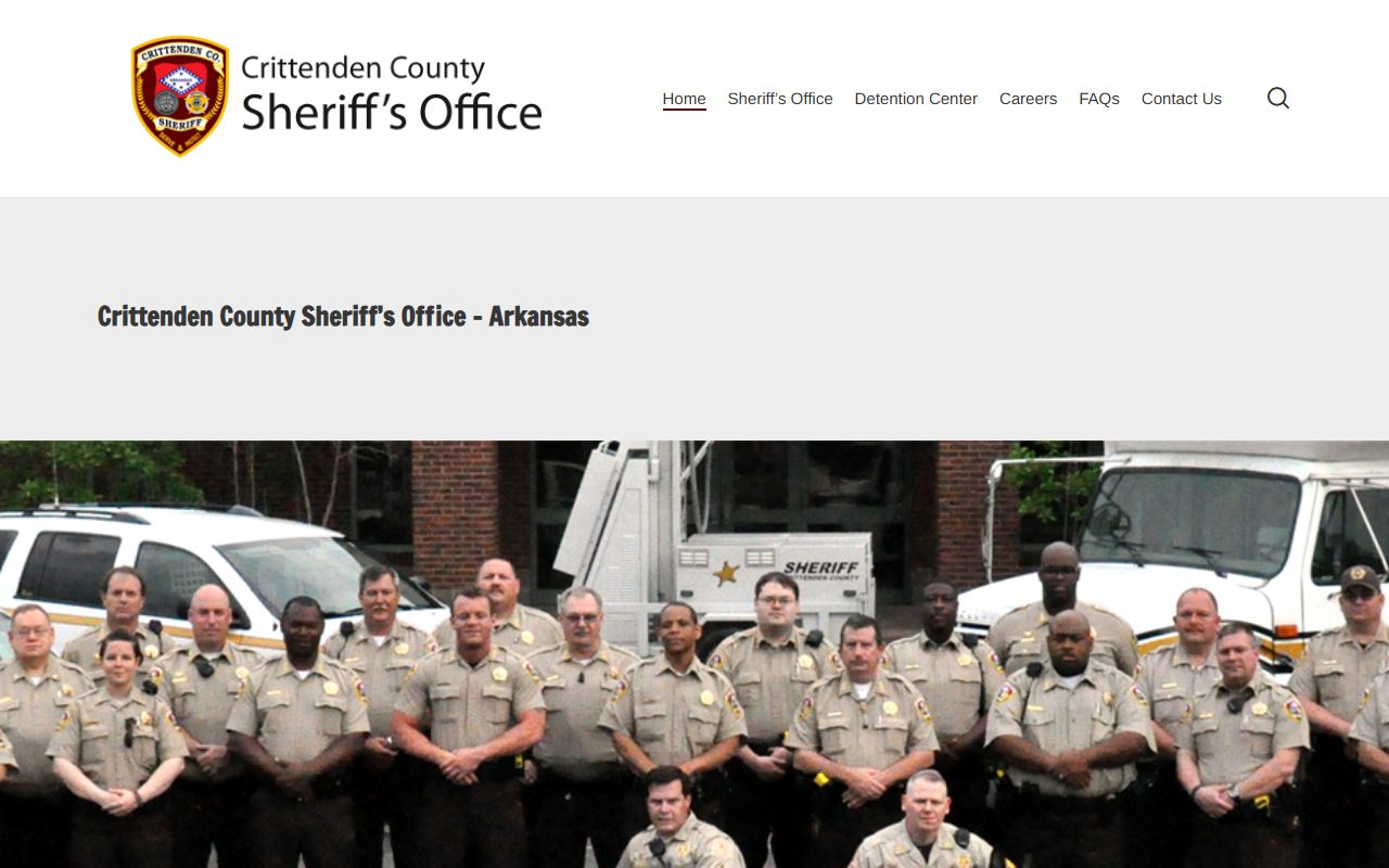 Crittenden County released inmates sheriff's office site