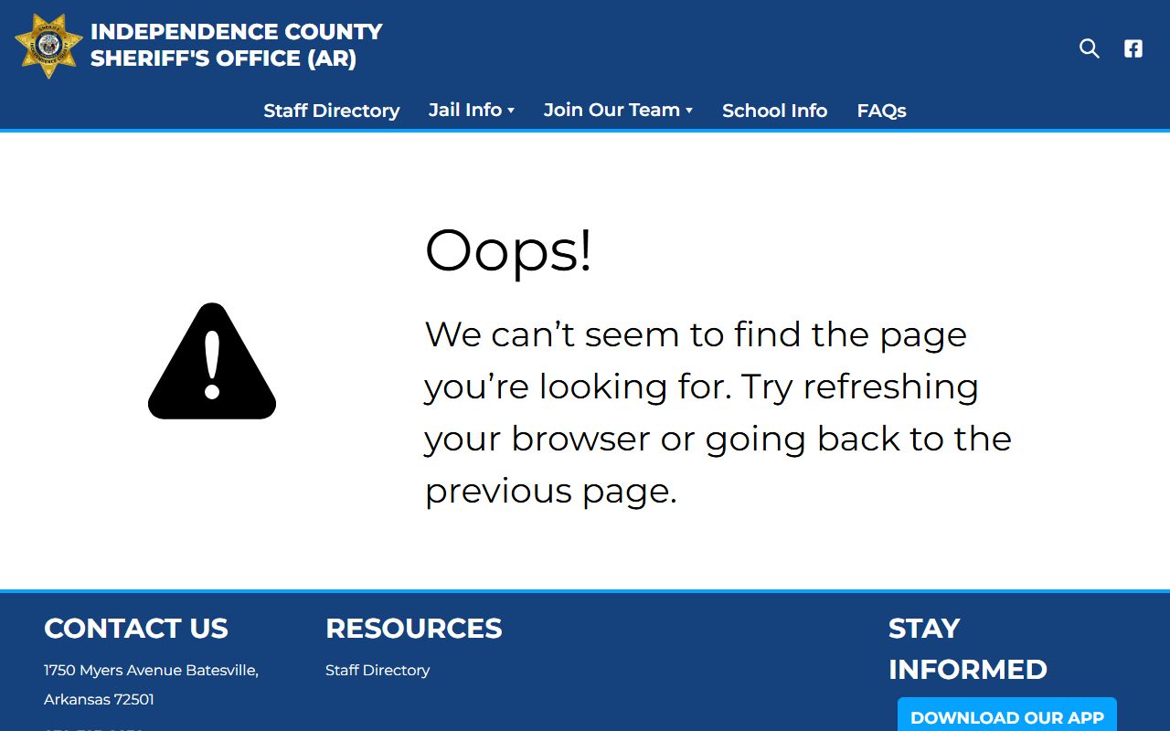 Independence County released inmates list from the sheriff's office in Batesville