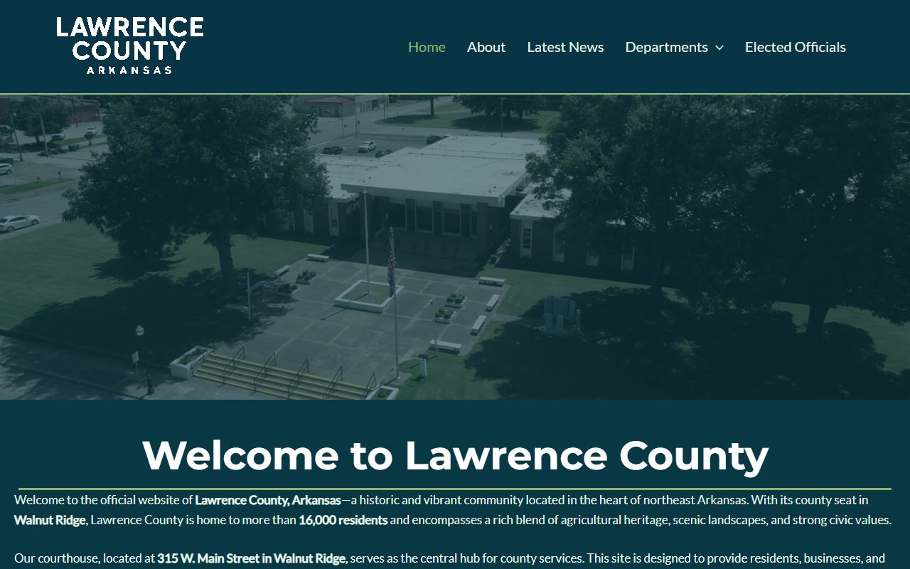 Lawrence County released inmates info on the main county website