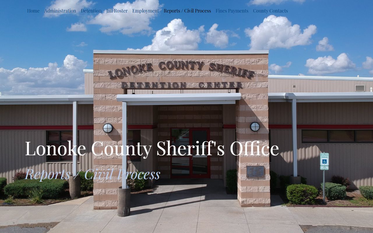 Lonoke County reports page for Cabot released inmates