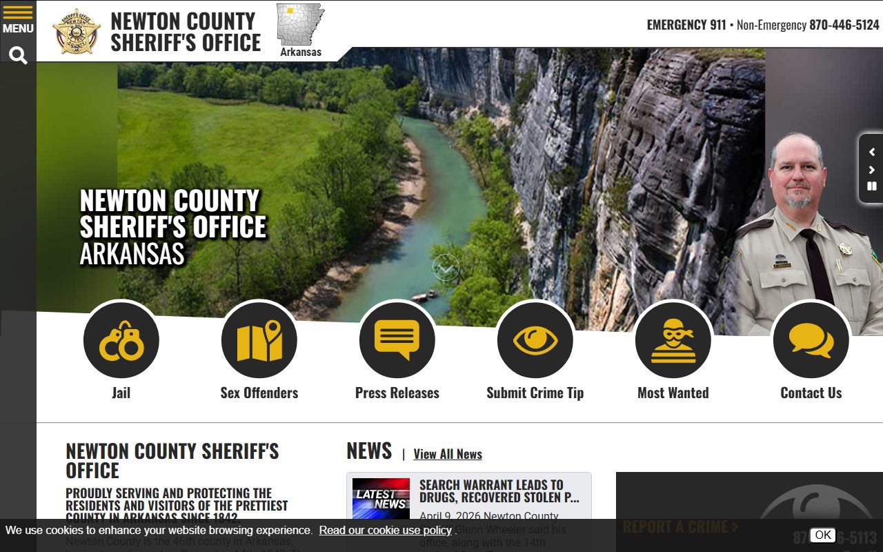 Newton County released inmates sheriff's office website