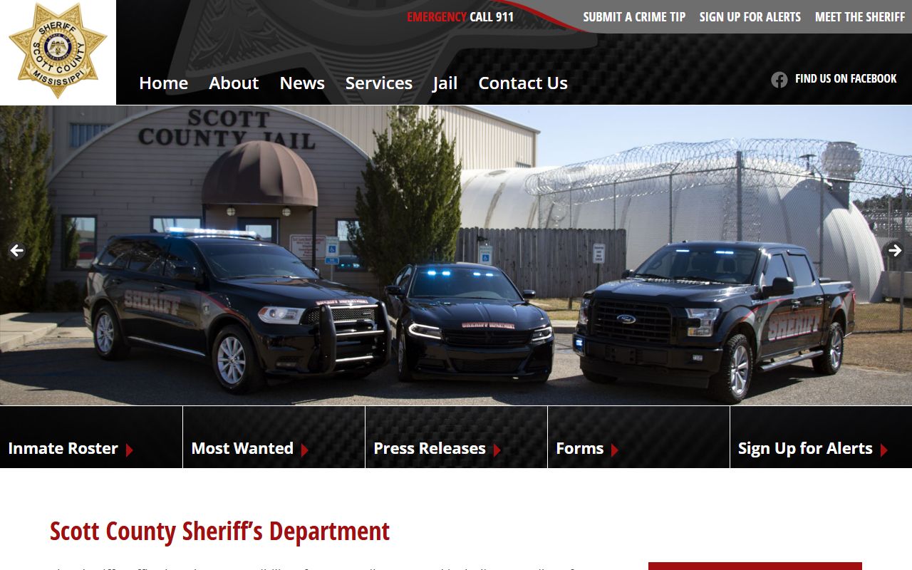 Scott County released inmates sheriff's office in Waldron