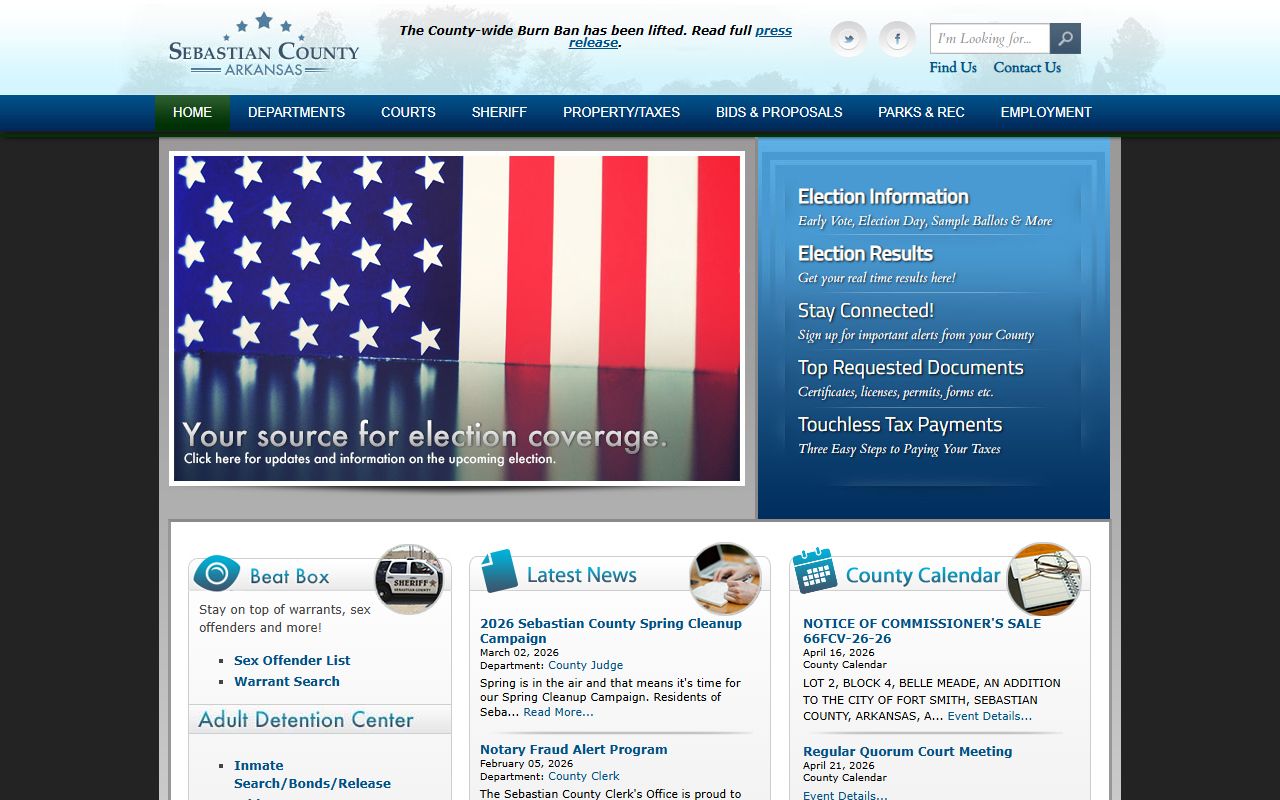 Sebastian County released inmates sheriff's office Fort Smith