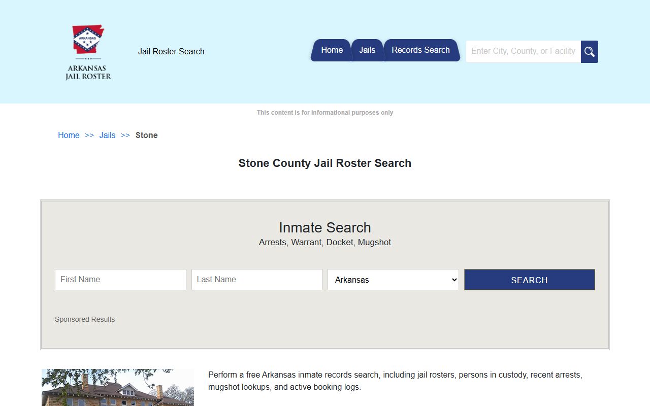 Stone County released inmates jail roster in Mountain View