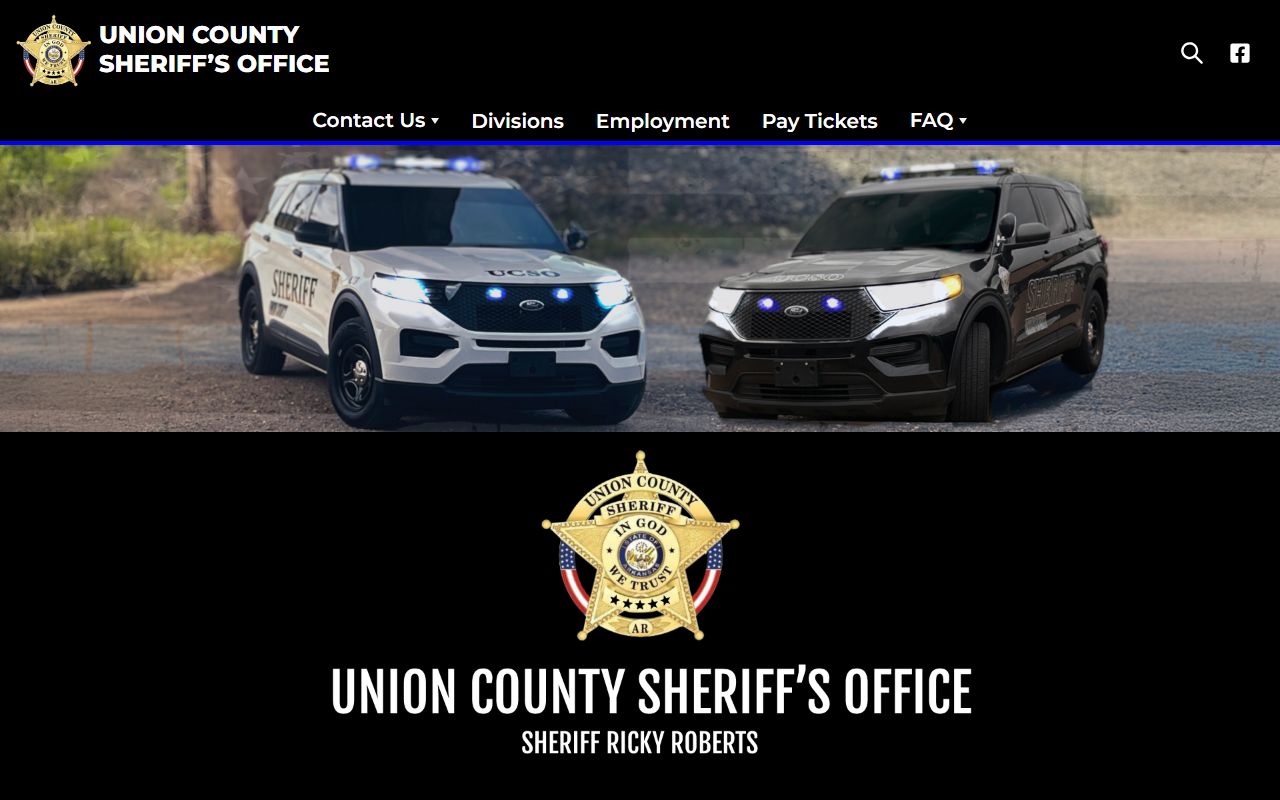 Union County released inmates sheriff's office El Dorado
