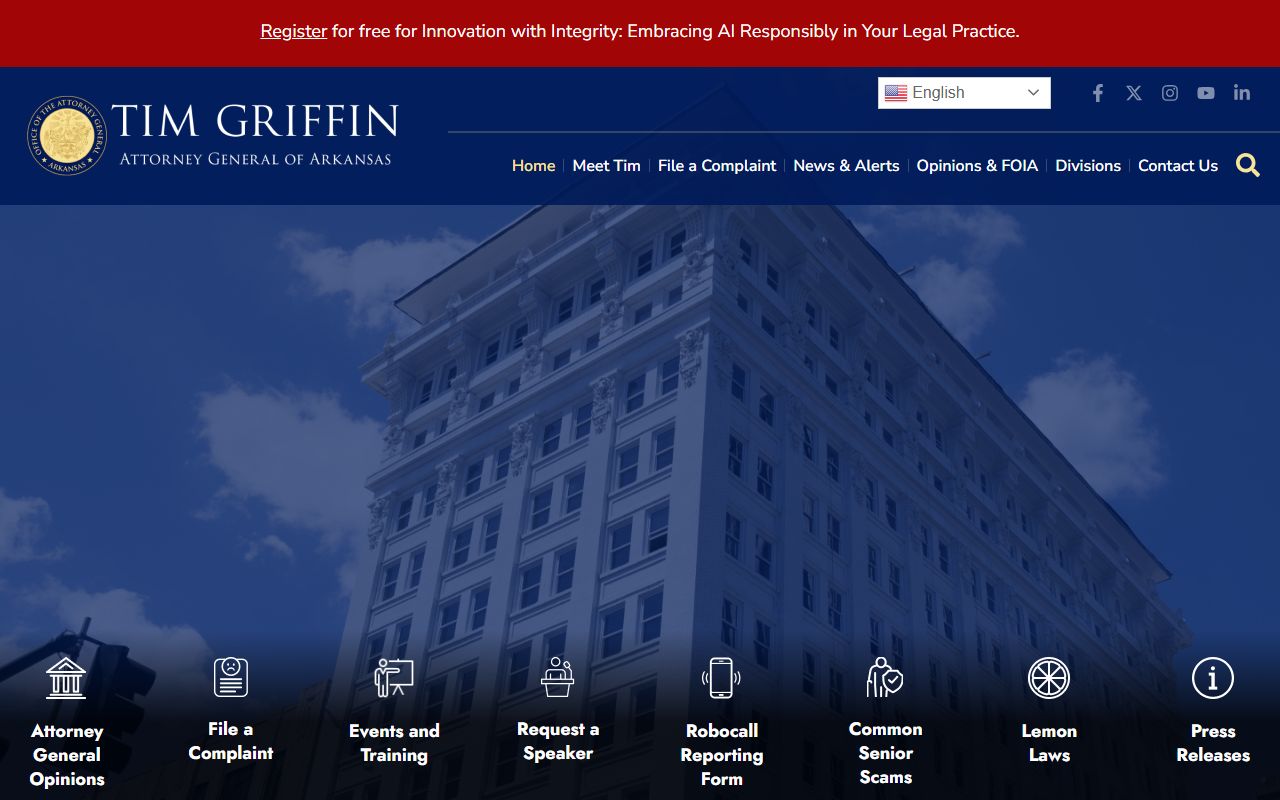 Arkansas Attorney General FOIA office for released inmates records